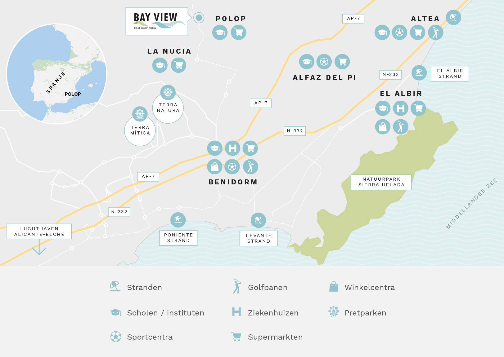 Sunrise Bay Map