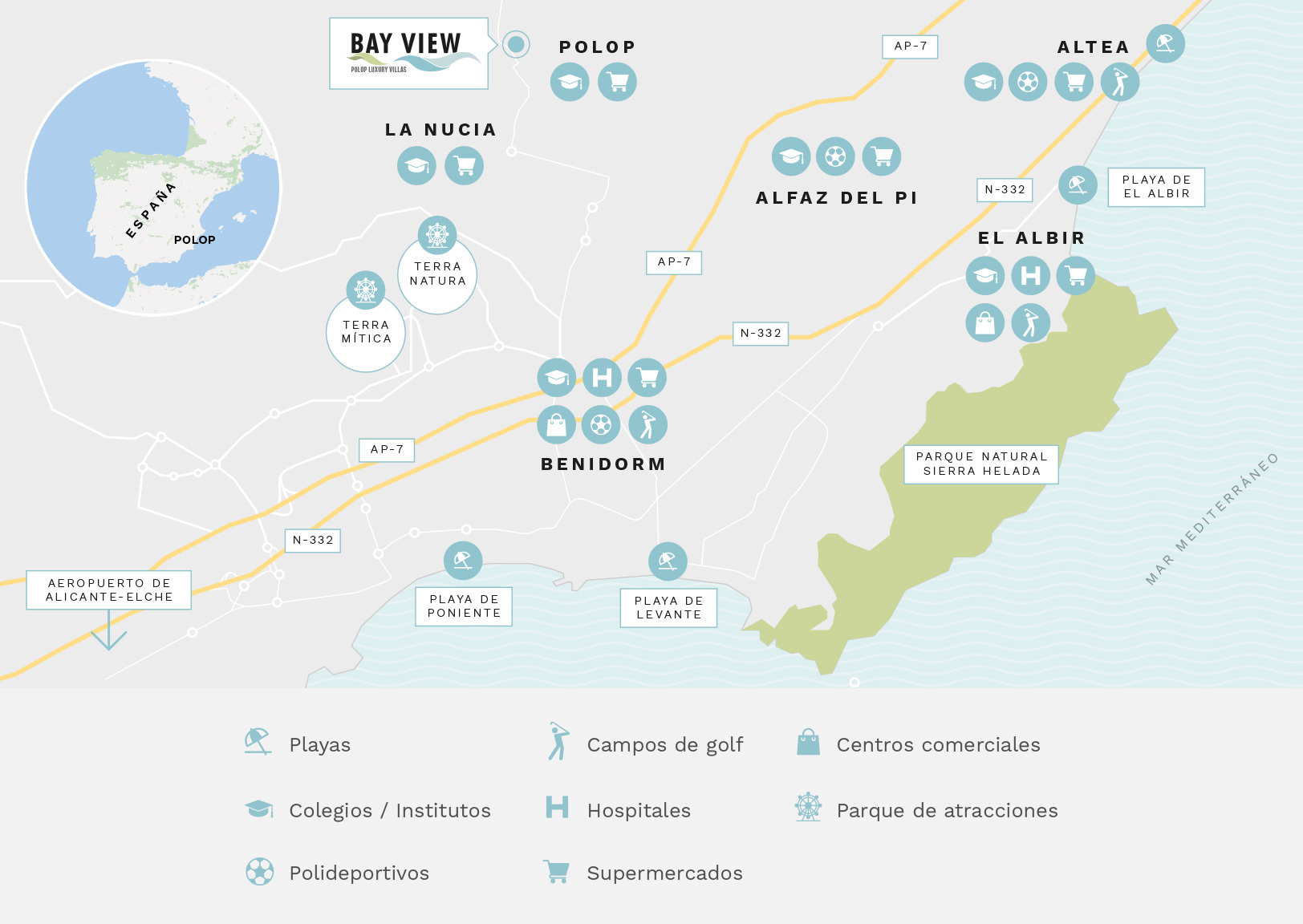 Sunrise Bay Map